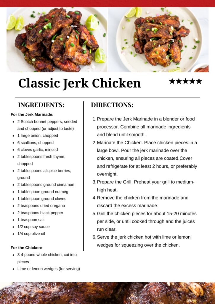 slow cooker jerk chicken recipes - classic jerk chicken