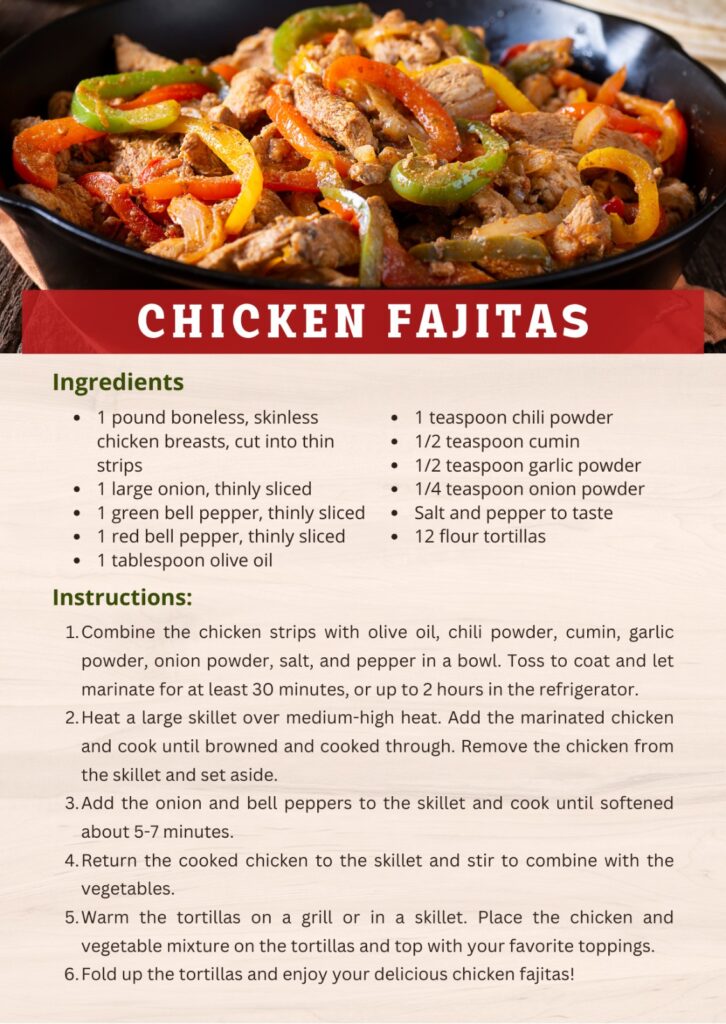 roast chicken wrapped in bacon - chicken fajitas
