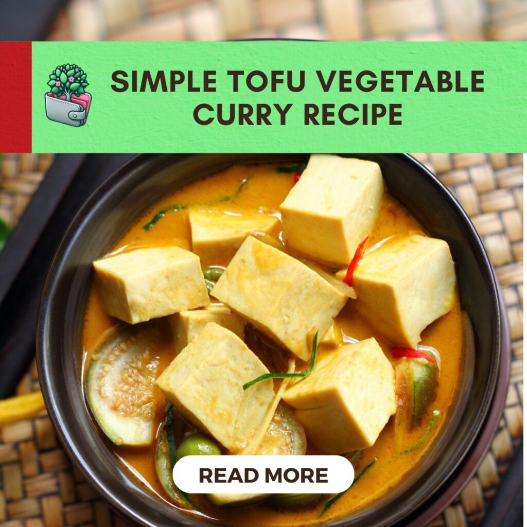 tofu vegetable curry